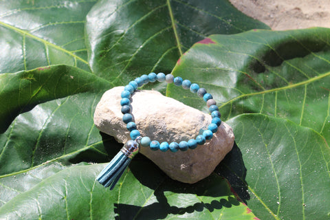 Energy bead bracelet- Matte Jasper Stone
