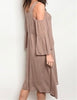 Bohemian Khaki Dress